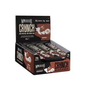 Warrior Crunch Bar 12 x 64g - Milk Chocolate Coconut