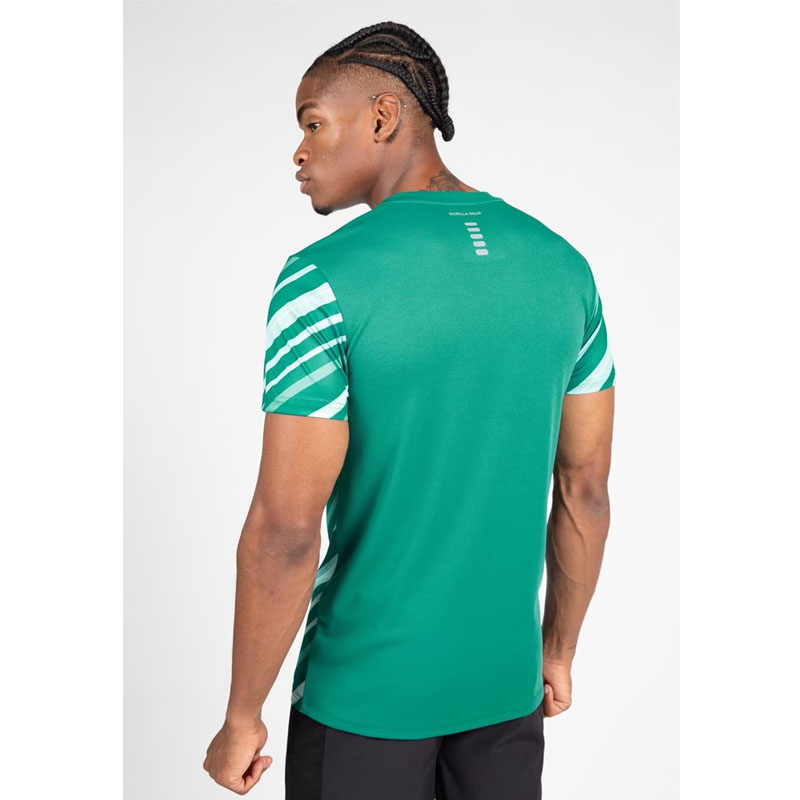 Easton T-Shirt - Teal Green - Μπλουζάκι για BodyBuilding – Μπλουζάκι Oversized - Image 2