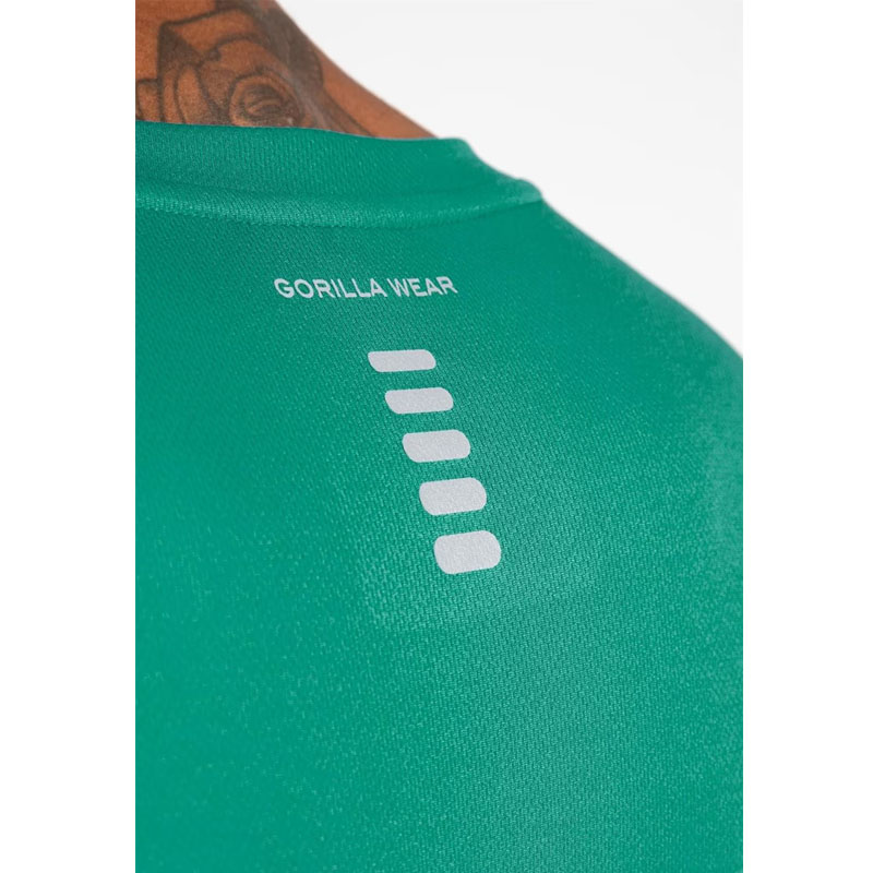 Easton T-Shirt - Teal Green - Μπλουζάκι για BodyBuilding – Μπλουζάκι Oversized - Image 5