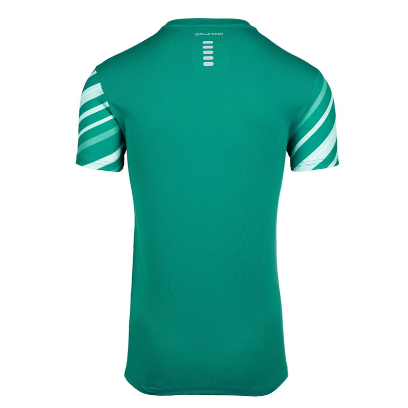 Easton T-Shirt - Teal Green - Μπλουζάκι για BodyBuilding – Μπλουζάκι Oversized - Image 7