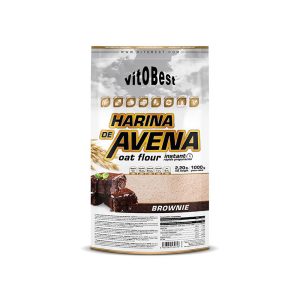 Vitobest Harina de Avena Oatmeal 1000gr- Brownies