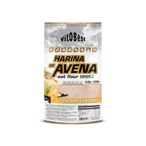 Vitobest Harina de Avena Oatmeal 1000gr- Creamy Vanilla