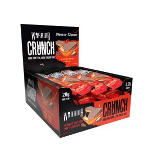 Warrior Crunch Bar 12 x 64g – Peanut Butter Cup