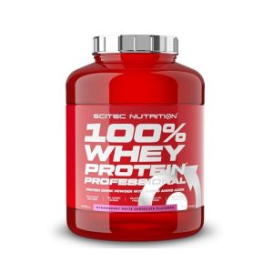 Scitec Nutrition 100% Whey Protein Professional 2350g – Strawberry White Chocolate