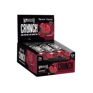 Warrior Crunch Bar 12 x 64g – Dark Chocolate Raspberry